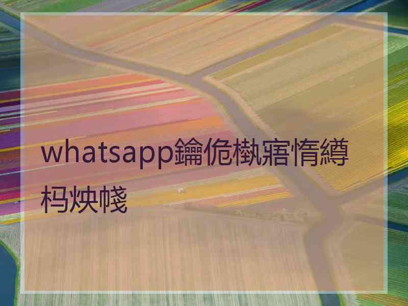 whatsapp鑰佹槸寤惰繜杩炴帴