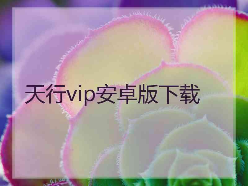 天行vip安卓版下载